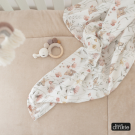 Swaddle Flowers and Butterflies