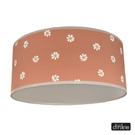 Plafondlamp Madeliefjes soft terracotta