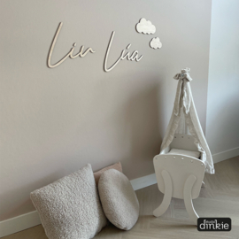 Houten decoratie | Wolken