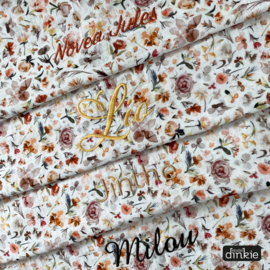 Swaddle floral white