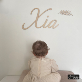 Houten decoratie | Bladen takjes