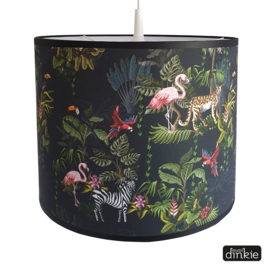 Hanglamp Jungle tropisch zwart