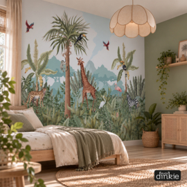 Behang Jungle Tropisch Summer