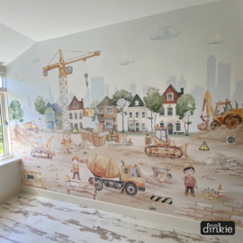 Behang  |  De Bouwplaats
