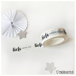 Washi tape  |  Liefs voor jou