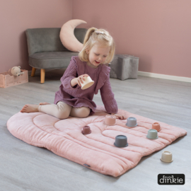 Speelkleed Regenboog | velours nude pink