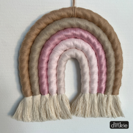 Regenboog hanger | Chestnut Pink