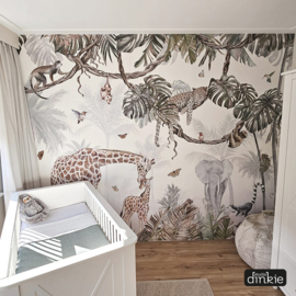 Behang Jungle Wereld