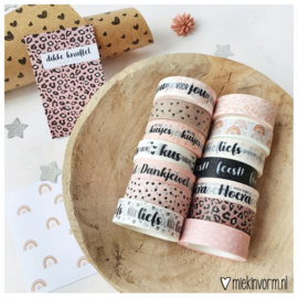 Washi tape  |  regenbogen (kleur)