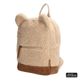 Teddy rugzak met oortjes | beige