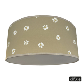 Plafondlamp Madeliefjes green stone