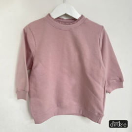 Letter sweater | Oud Roze