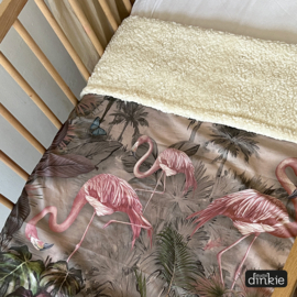 Teddy deken |  Tropic Flamingo's