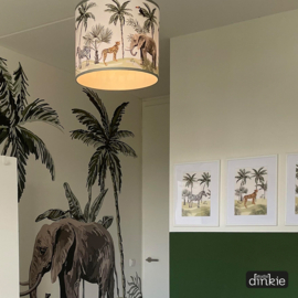 Hanglamp Jungle getekend