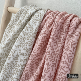 Swaddle leaves | wit/zand