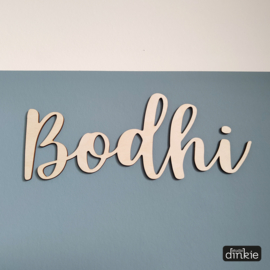 Naam van hout 'Bodhi'