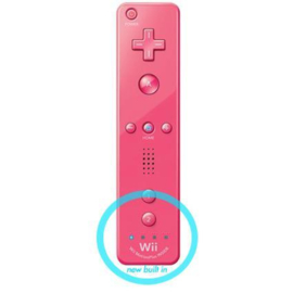 Wii controller roze motion plus origineel