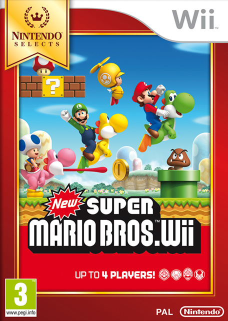 New super mario bros nintendo selects Wii