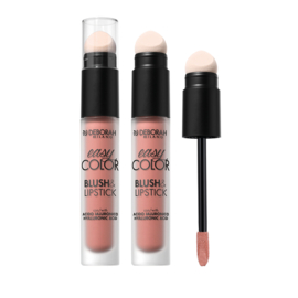 Deborah Milano Easy Color Blush & Lipstick 04 Peach Dreams