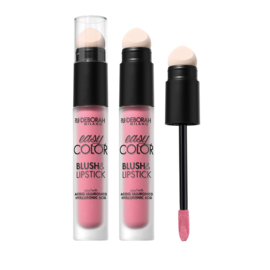 Deborah Milano Easy Color Blush & Lipstick 02 Cold Rose