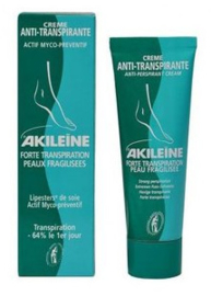 Akileine creme anti-transpirante