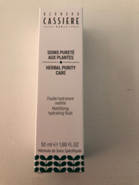 Bernard Cassiere Soins Purete aux plantes dagcreme