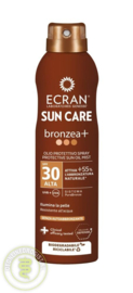 Ecran Bronzea + oil spray, fakt 30, 250 ml
