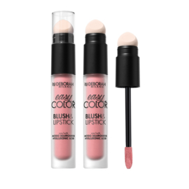 Deborah Milano Easy Color Blush & Lipstick 01 Pink Crush