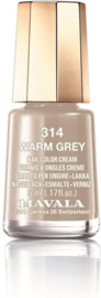 Mavala nagellak 314 Warm Grey