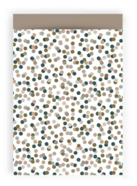 Multi- groen, beige,mint