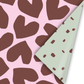 Solo hearts paars-roze