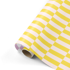 Colorblocking Duotone geel