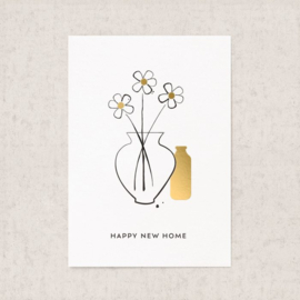Kaart Happy New Home