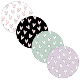 Stickers hartjes