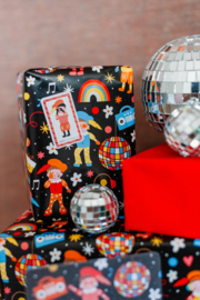 Sinterklaas disco inpakpapier