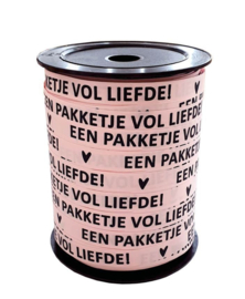 Paperlook lint, pakketje vol liefde