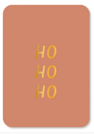 Mini kaartje HoHoHo