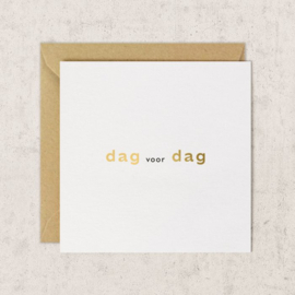 Kaart Dag voor Dag incl. kaars