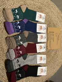 Merino sokken 3 paar maat 35-38 Thermo 85% wol