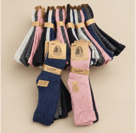 3 paar Alpaca sokken mt 36 t/m 39