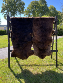 Kleine schapenvachten gemiddelde maat tot 100cm lang.