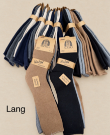 3 paar Alpaca sokken “Lang” mt 36 t/m 39