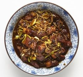 bijgerecht: Geroosterd spek