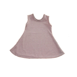 Kleid Veerle - Rosa/Grau