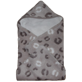 Premature Wrapping Blanket Leopard (lined)