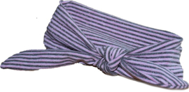 Harem spreidbroek Else met haarbandje – Roze/Grijs