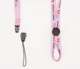 Los Verstelbare lanyard diverse kleuren
