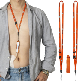 BAXTER Daghouder met 2 lanyards met breakaway
