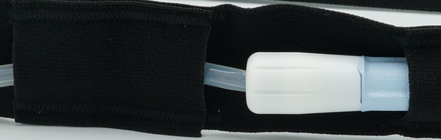 PD Belt/ Riem met CLIPSLUITING- ZWART