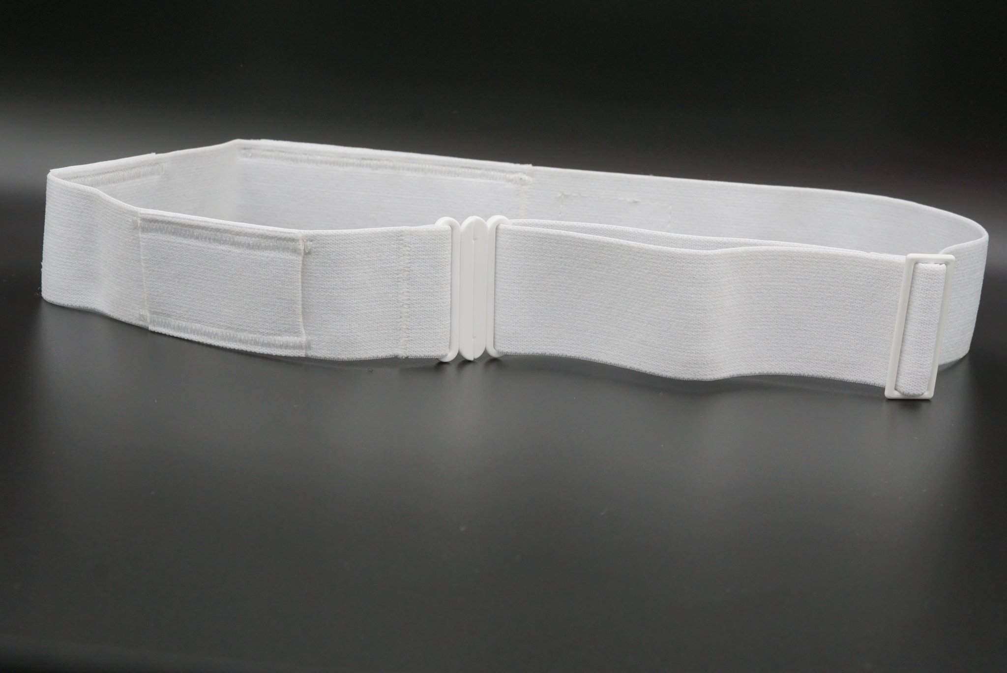 PD Belt/ Riem met CLIPSLUITING-  WIT